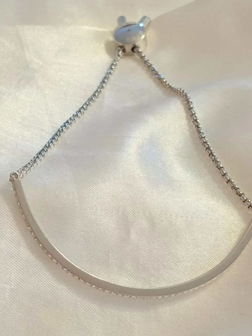 Michael Kors Brilliance Pave Bar Slider Bracelet